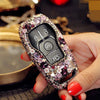 Ford Crystal Bling Car Key FOB Holder with Rhinestones - for Lincoln MKX Explorer, Mustang MCK MKZ and etc
