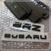 SUBARU BRZ Black Chrome Logo Emblem Badge Symbol Matte or Gloss