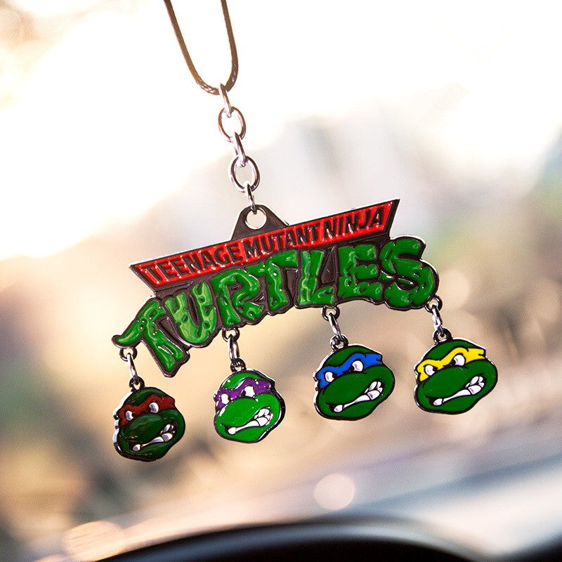 Ninja Turtle Car Mirror Hanging Pendant Charm