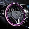 Bedazzled Steering Wheel Cover with Bling Swan