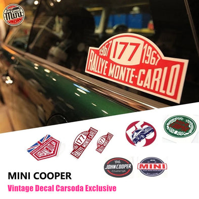 Unique Mini Cooper Countryman Decal Vintage Sticker Carsoda-Exclusive