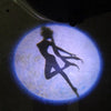 MINI COOPER Welcome LED Door courtesy Shadow Lights Sailor Moon Kitty