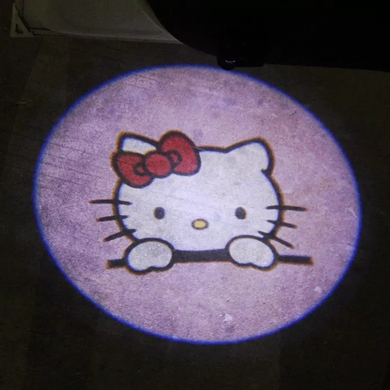 MINI COOPER Welcome LED Door courtesy Shadow Lights Sailor Moon Kitty