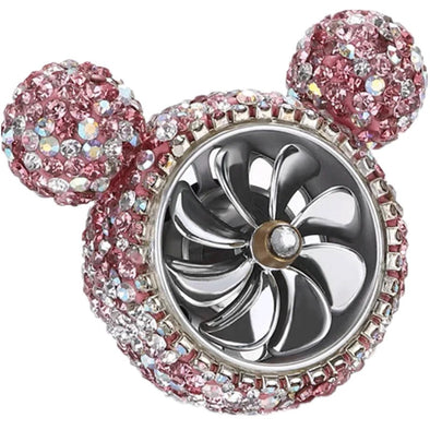 Bling Mouse Ear Shaped Car Air Vent Bling Decoration with Freshener