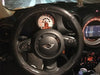 Carbon Fiber Mini Cooper LOGO Countryman Steering wheel cover