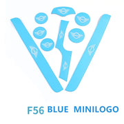 10 pcs set Cup and Gap Coaster for Mini Cooper