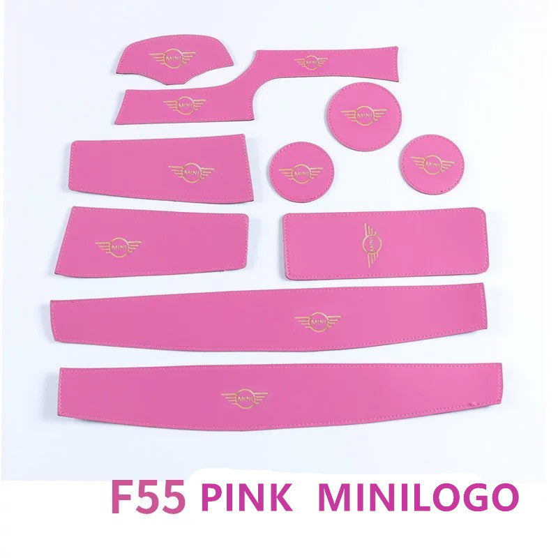 10 pcs set Cup and Gap Coaster for Mini Cooper