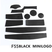 10 pcs set Cup and Gap Coaster for Mini Cooper