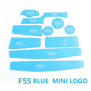 10 pcs set Cup and Gap Coaster for Mini Cooper