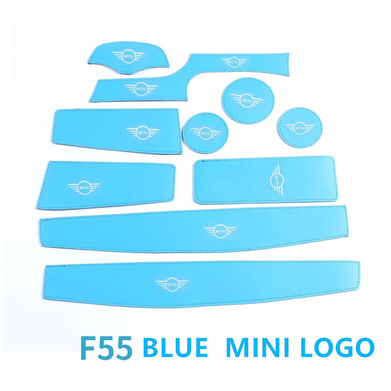 10 pcs set Cup and Gap Coaster for Mini Cooper