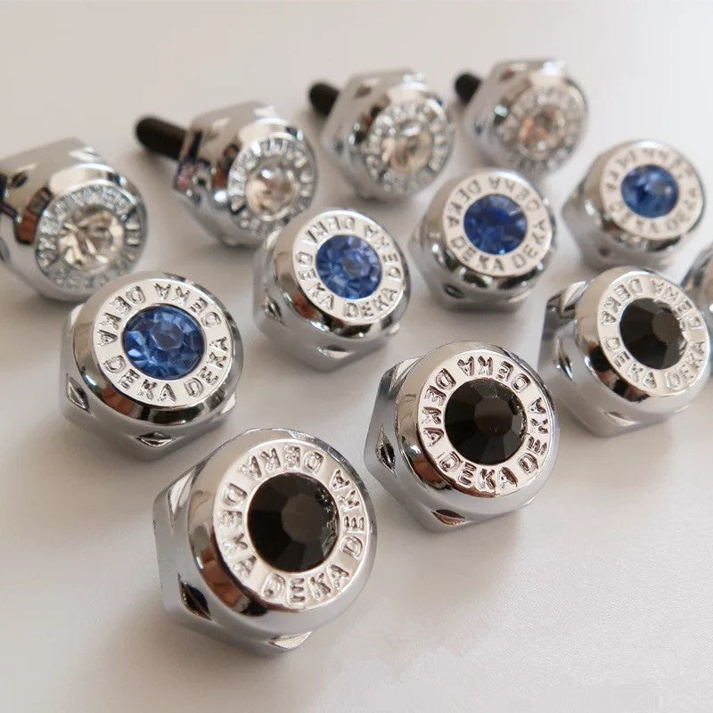 Bling Your Ride- Rhinestone Screw and Cap set for Crystal Bling License Plate Frame - Carsoda