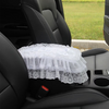 Car Center Console Cover with Lace Fringe