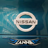 Bling Nissan LOGO Front or Rear Grille Emblem Decal Made w/ Rhinestone Crystals