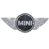 Bling MINI Cooper Grill Emblem Front or Rear LOGO Decal