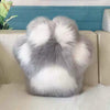 Cat Paw Cushion Headrest Waist Pillow