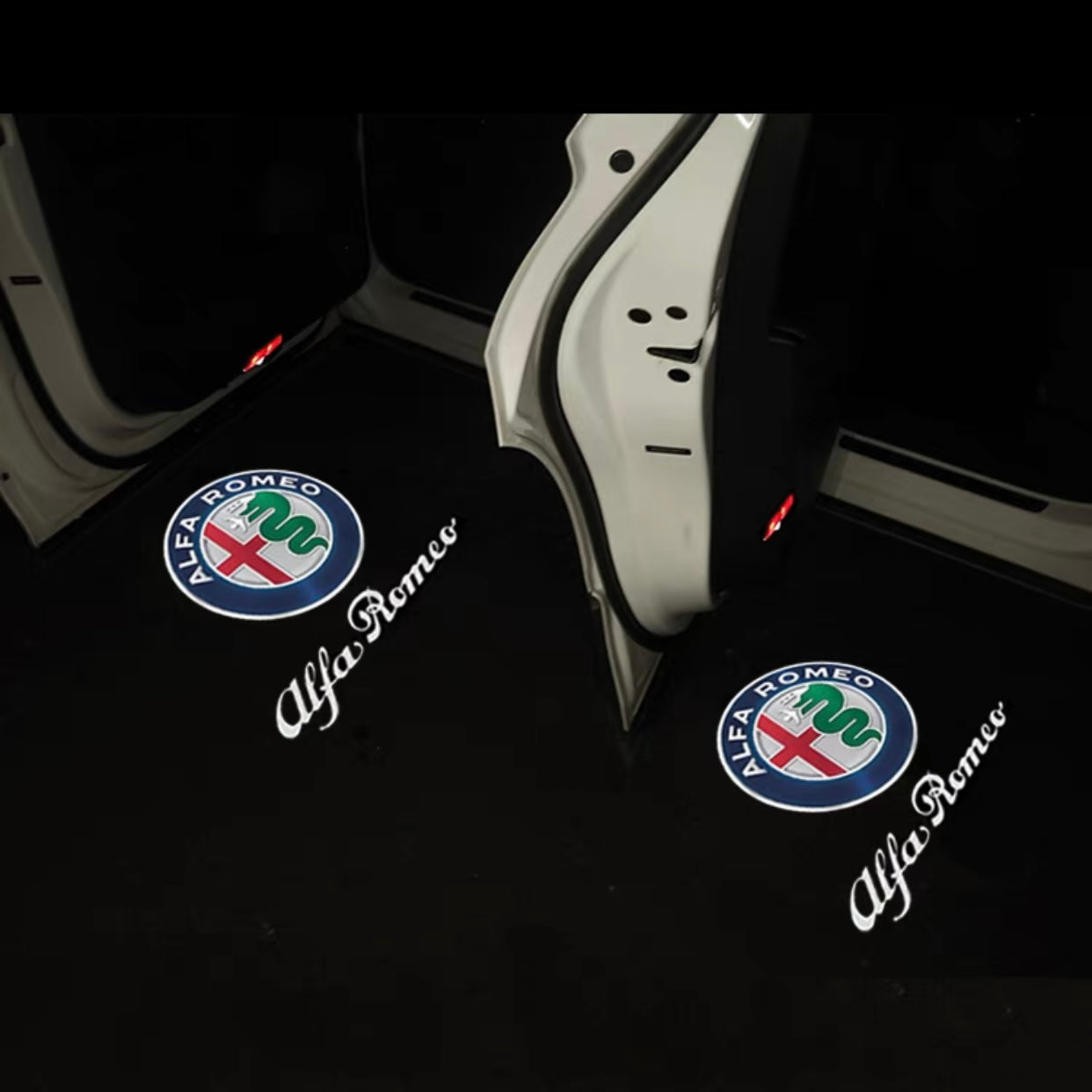 Alfa Romeo LOGO LED Door Lights Giulia Stelvio