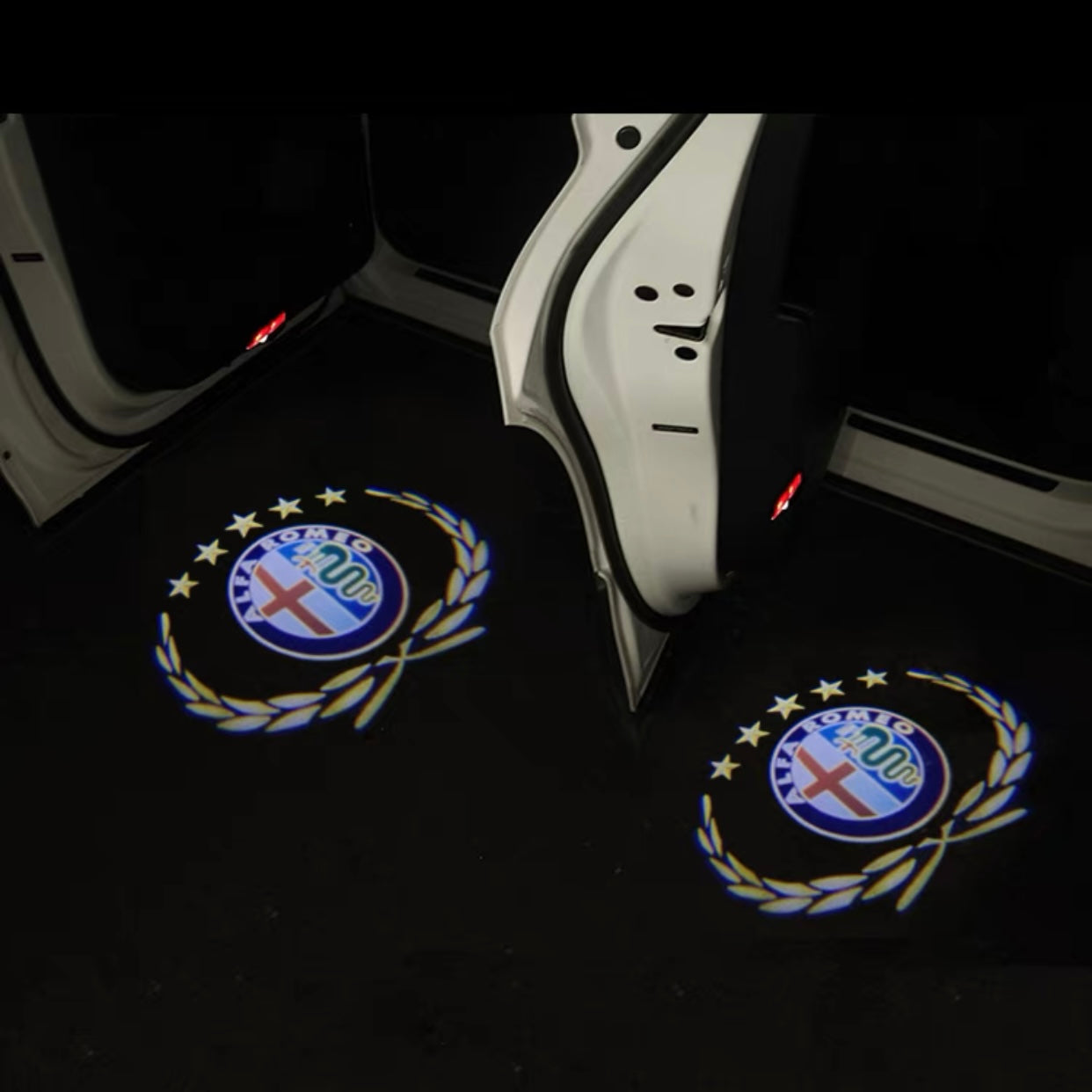 Alfa Romeo LOGO LED Door Lights Giulia Stelvio