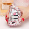 Bling Car Key Holder with Rhinestones for New BMW X5 X1 X6 525 530 730 740 Series
