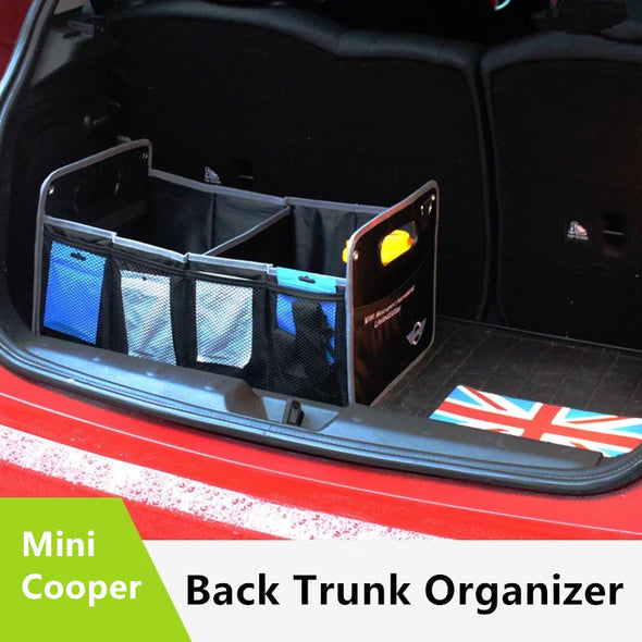 Mini Cooper Trunk Organizer - Black