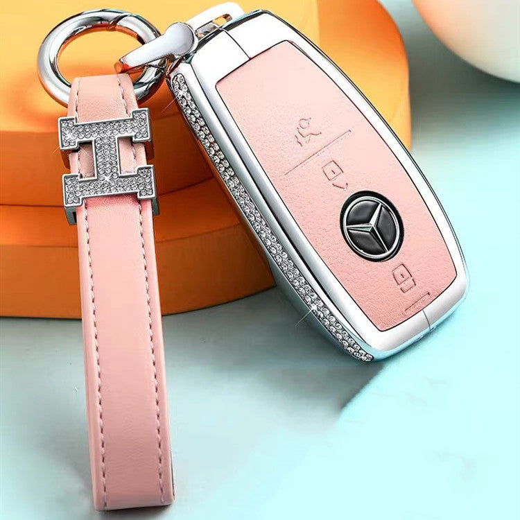 HIBEYO Smartkey, custodia per chiave auto, adatta per Mercedes HIBEYO Smartkey, custodia per chiave auto, adatta per Mercedes