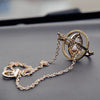 Bling Car Planet Charm Pendant - Universe Hourglass for Rearview Mirror