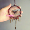 BOHO Dream Catcher with Deer Hanging Car Mirror Charm Ornaments Rearview Mirror