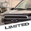 LIMITED metal Chrome Front Emblem Badge For Ford F150