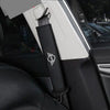 Mini Cooper Seat Belt Cover Long Padding Cushion (2x)