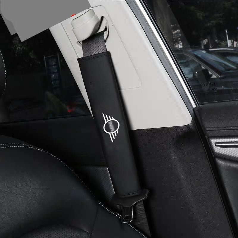 Mini Cooper Seat Belt Cover Long Padding Cushion (2x) – Carsoda