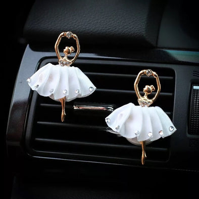 Bling Ballerina Car Air Vent Mounted Decoration in three colors