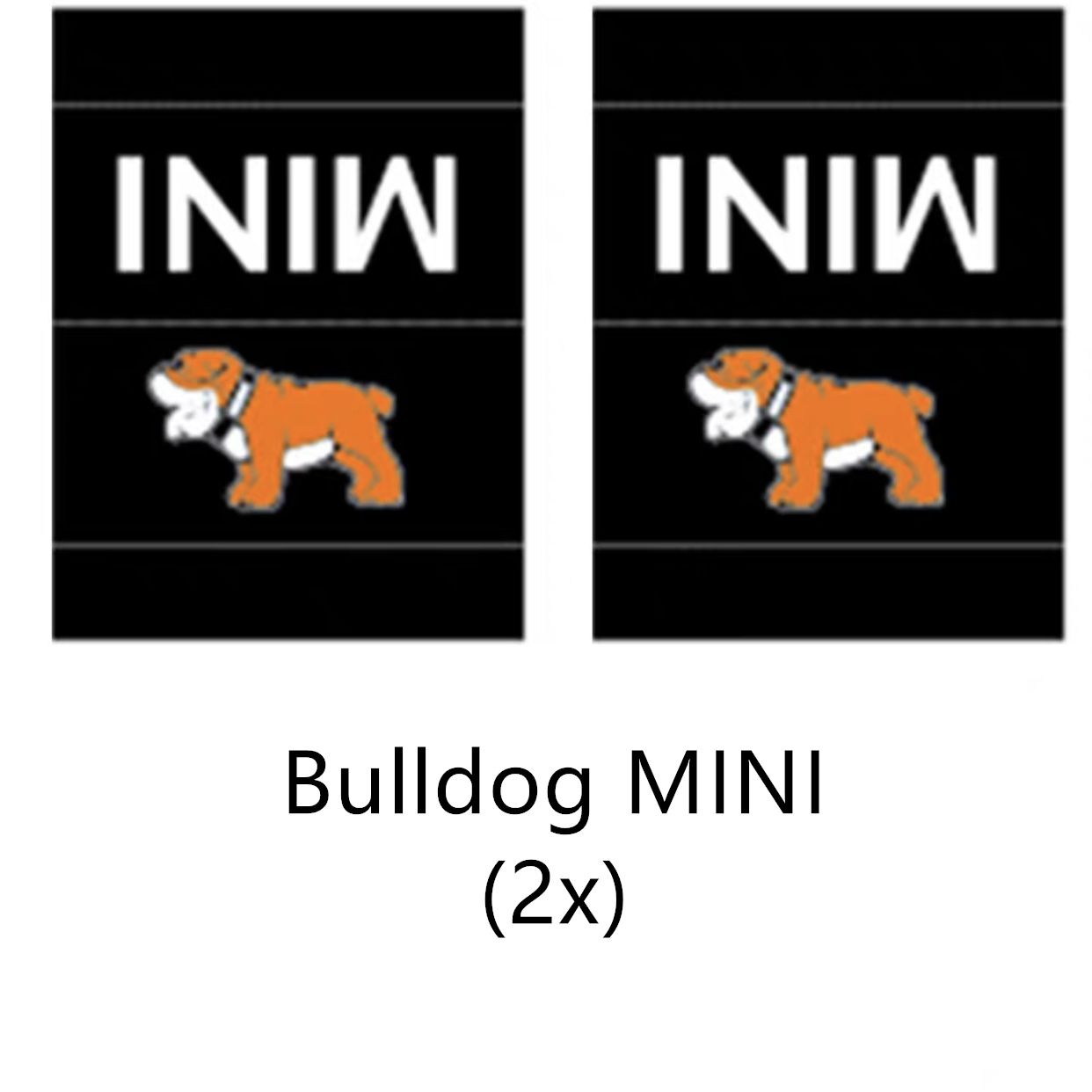 Washing Care Label Hangtag Sticker decal for Mini Cooper