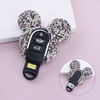 Bling Mini Cooper Mouse Ear Shaped Key Fob Cover Case Protector