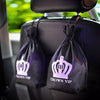 Bling Crown Car Fresher Activated Carbon Bag Seat Back Hanging Air Purge
