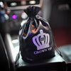 Bling Crown Car Fresher Activated Carbon Bag Seat Back Hanging Air Purge