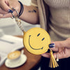 Emoji Car Key Chain Bag Pendant with Smiley Face Coin Purse
