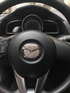 Bling Steering Wheel LOGO Sticker Decal for Mazda