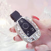 Silver Bling E Class C Class Mercedes Benz Crystal Car Key Holder with Rhinestones