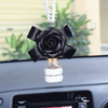 Car Mirror Charm-Camelia with Perfume bottle for Rear View Mirror Pendant