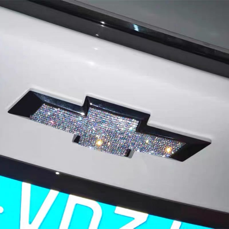 AB Crystal Pre Cut Chevy Bling Rhinestone Decal