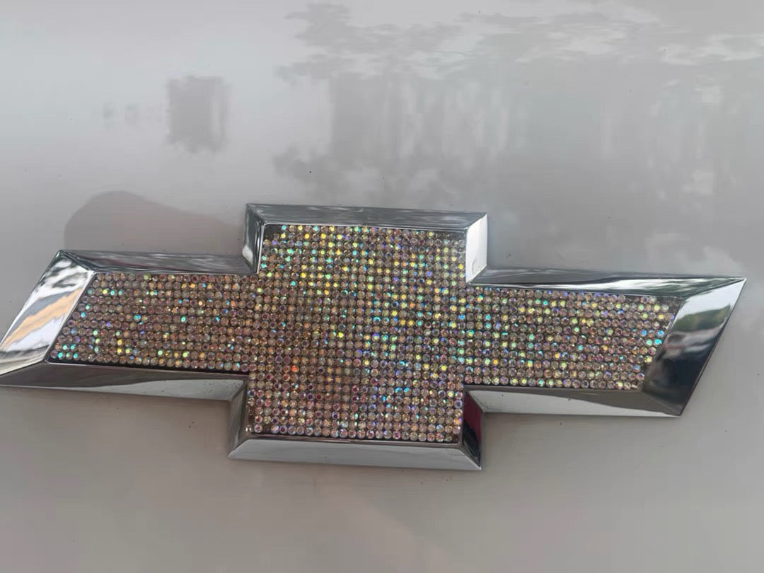 AB Crystal Pre Cut Chevy Bling Rhinestone Decal