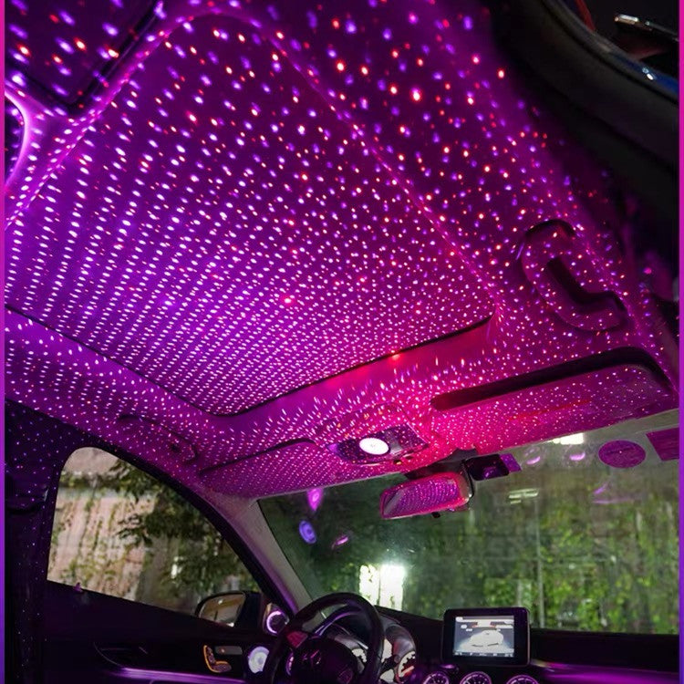 Car USB LED Star Light Interior Roof Cosmo Universe Moonlight