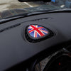 Mini Cooper UK Jack Flag Union Dashboard Vent Decoration Sticker Decal