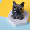 Black French Bulldog  Frenchie Dog Car Air Vent Bling Decoration with Air Freshener DIY clip Super Cool