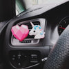Unicorn and Rainbow Car Air Vent Cute Decoration with Freshener