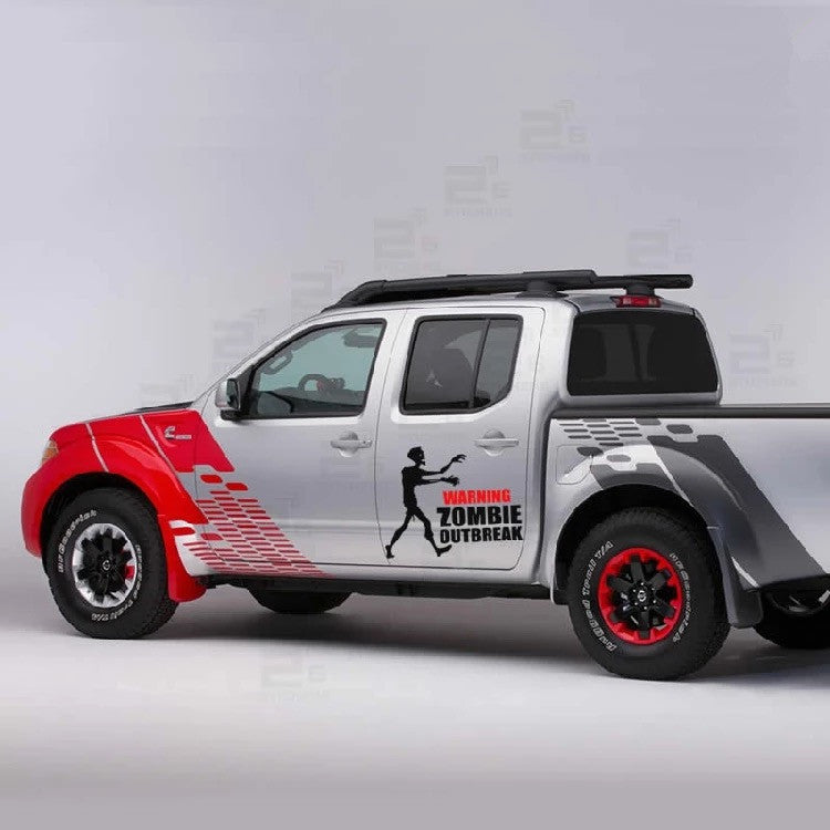 Walking Dead Zombie Car Decals