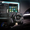Car Cell Phone Holder - Bling with Camellia