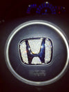 Bling Honda Emblem for Steering Wheel LOGO Sticker Decal