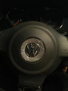 Bling VW Volkswagen Emblem for Steering Wheel LOGO Sticker Decal Beetle