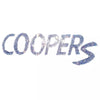Bling MINI Cooper Rear Emblem Badge Decal COOPERS