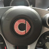 SMART Bling Emblem for Steering Wheel LOGO Sticker Decal